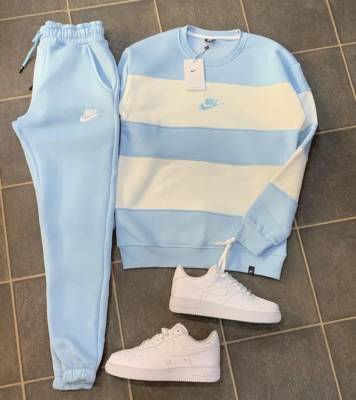 Baby Blue Nike Tracksuit