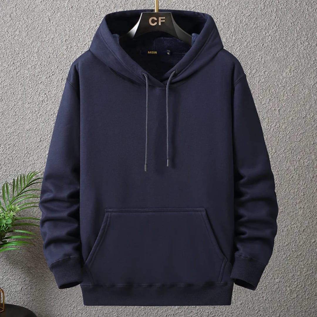 Navy Pullover Hoodie
